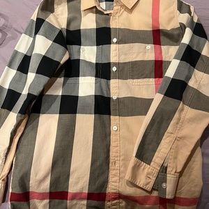 Burberry boys button down